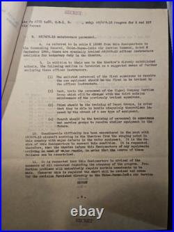 7 PAGES U. S. Army Air Forces letters dated September 13, 1944, Aps-15 Air Force