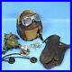 7pc_Lot_US_WWII_MILITARY_ARMY_AIR_FORCE_PILOT_GEAR_Leather_Helmet_01_hnvs