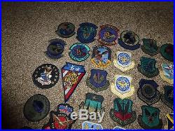 88 Vintage USAF patch lot Fighter Squadrons Air Combat Command Rare Subdued more