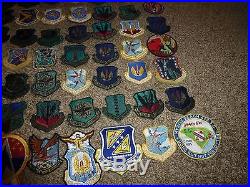 88 Vintage USAF patch lot Fighter Squadrons Air Combat Command Rare Subdued more