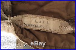 8th Air Force Parachute Harness Observer Type RAF ww2
