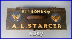 91st Bomb Group Artist Paint Box 8th Air Forces