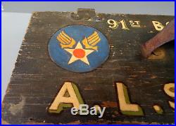 91st Bomb Group Artist Paint Box 8th Air Forces