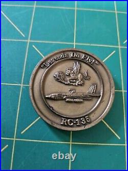 97 Intelligence Sq Challenge Coin USAF Offutt AFB NE RC-135 Rivet Joint Boeing