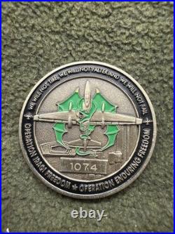 99th Aircraft Maint Sq U2 Spy Plane Al Dhafra UAE USAF Challenge Coin Numbered