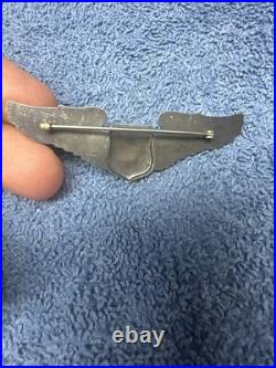 9 World War II United States Air Force Sterling Silver Wing Pins