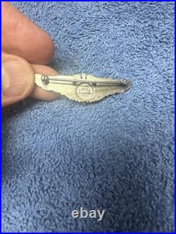 9 World War II United States Air Force Sterling Silver Wing Pins