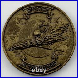 AC-130 Spectre Gunship Challenge Coin Ghost Riders AFSOC Air Force