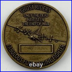 AC-130 Spectre Gunship Challenge Coin Ghost Riders AFSOC Air Force