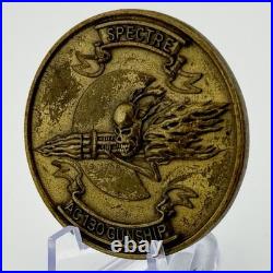 AC-130 Spectre Gunship Challenge Coin Ghost Riders AFSOC Air Force
