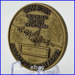 AC-130 Spectre Gunship Challenge Coin Ghost Riders AFSOC Air Force