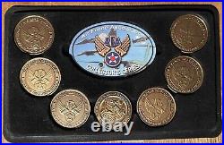 AIR FORCE ASSOCIATION Collector's Series Bronze Medallions