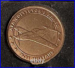 AIR FORCE ASSOCIATION Collector's Series Bronze Medallions