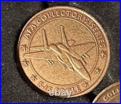 AIR FORCE ASSOCIATION Collector's Series Bronze Medallions