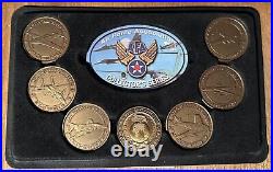 AIR FORCE ASSOCIATION Collector's Series Bronze Medallions