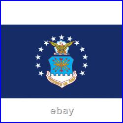 AIR FORCE Flag Nylon United States Military Armed Forces MADE IN USA