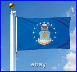 AIR FORCE Flag Nylon United States Military Armed Forces MADE IN USA