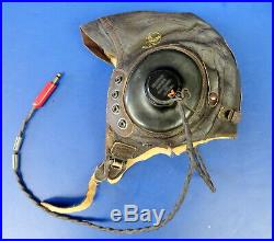 ARMY AIR FORCES TYPE A-11 FLYING HELMET WithRECEIVERS