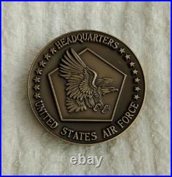 AUTHENTIC DOD DOW SECRETARY OF THE AIR FORCE for ACQUISITION RARE CHALLENGE COIN