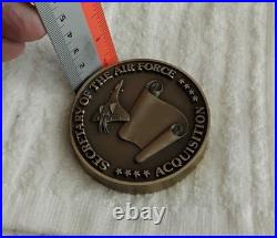 AUTHENTIC DOD DOW SECRETARY OF THE AIR FORCE for ACQUISITION RARE CHALLENGE COIN