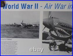 AUTHENTIC WW2 Air Force Museum Picture 23 x 17 Air War in the Pacific 7 PLANES