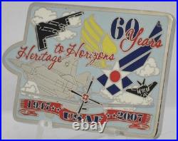 Air Force 60th Anniversary 1947-2007 Heritage to Horizons Challenge Coin