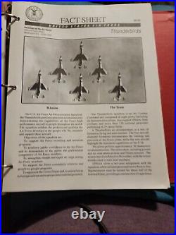 Air Force Collection Of Fact Sheets and Historical Aircraft Manual
