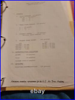 Air Force Collection Of Fact Sheets and Historical Aircraft Manual