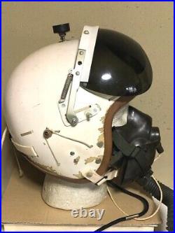 Air Force Flight Helmet USAF P1 modified P-4A helmet A-14B oxygen mask real 1950