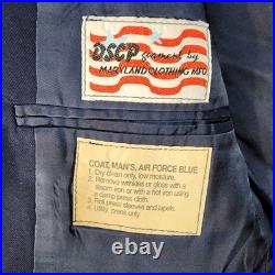 Air Force Junior ROTC Uniform Set Jacket 38R Pants 33R Shirt 16 Tie Vintage 82