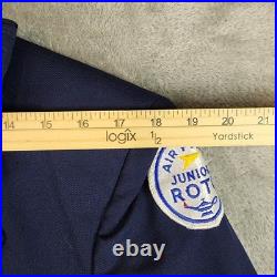 Air Force Junior ROTC Uniform Set Jacket 38R Pants 33R Shirt 16 Tie Vintage 82