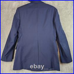 Air Force Junior ROTC Uniform Set Jacket 38R Pants 33R Shirt 16 Tie Vintage 82