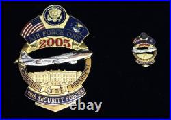 Air Force One 2005 Inauguration Of The President 89TH Security Forces Pin