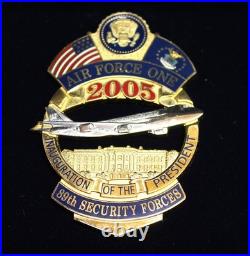 Air Force One 2005 Inauguration Of The President 89TH Security Forces Pin