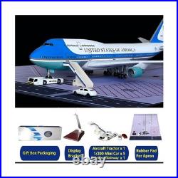Air Force One B747 Airplane Model, 1/150 Scale Air Force One B747 Model 18.5
