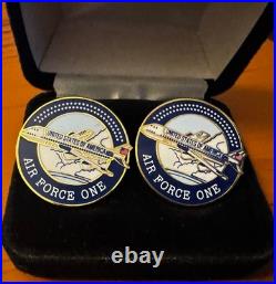 Air Force One Cufflinks United States Of America