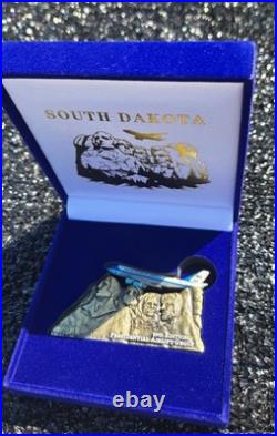 Air Force One Limited Edition Mt Rushmore Coin