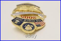 Air Force One Marine one 2005 George Bush USAF Presidential commemorative Badges