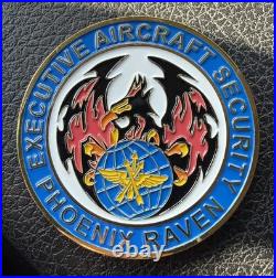 Air Force One Phoenix Raven Presidential Secret Service USSS Challenge Coin USAF
