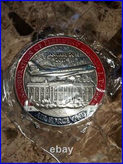 Air Force One President Trump Inauguration Challenge Coin