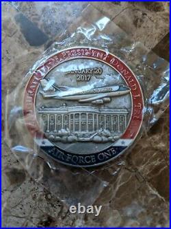 Air Force One President Trump Inauguration Challenge Coin