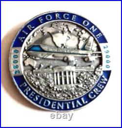 Air Force One Presidential Crew Capt Benny Butler Challenge Coin # 28-2900