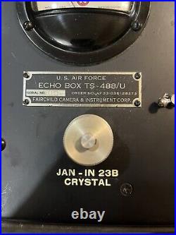 Air Force Radar ECHO BOX TS-488/U, Looks Excellent, Kelly AFB San Antonio, Texas