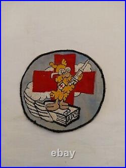 Air Force Red Cross Patch USAF Clinic at Alconbury RAF AIrbase England