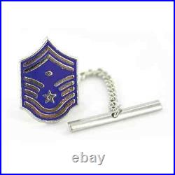 Air Force Tie Tac Master Sergeant Senior with diamond