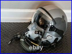 Air Force hgu-55/p USAF flight helmet, MBU-12/p oxygen mask + PC sim / VR adapt