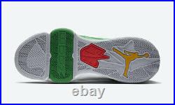 Air Jordan Zoom 92 White Green Red Basketball Shoes Nike CK9183-103 Size 10