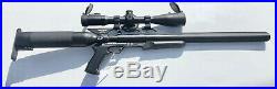 Airforce R1201 rifle condor Air Rifle Spin-Loc Tank with scope No Reserve