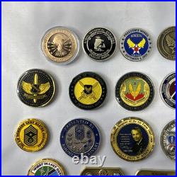 Amazing 23 Challenge Coins. USAF. Awarded By Commander And The Prestigious. USA
