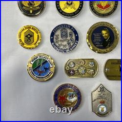 Amazing 23 Challenge Coins. USAF. Awarded By Commander And The Prestigious. USA